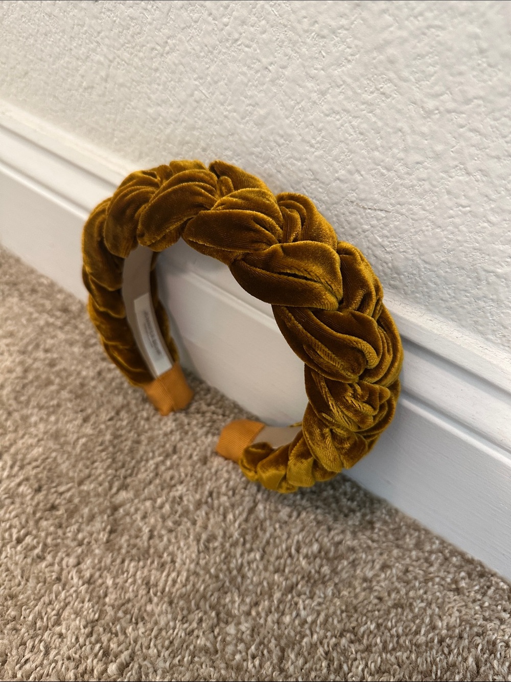 Jennifer Behr Lorelei Braided Velvet Headband